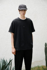 Men's Cotton T-Shirt with Image Embroidery